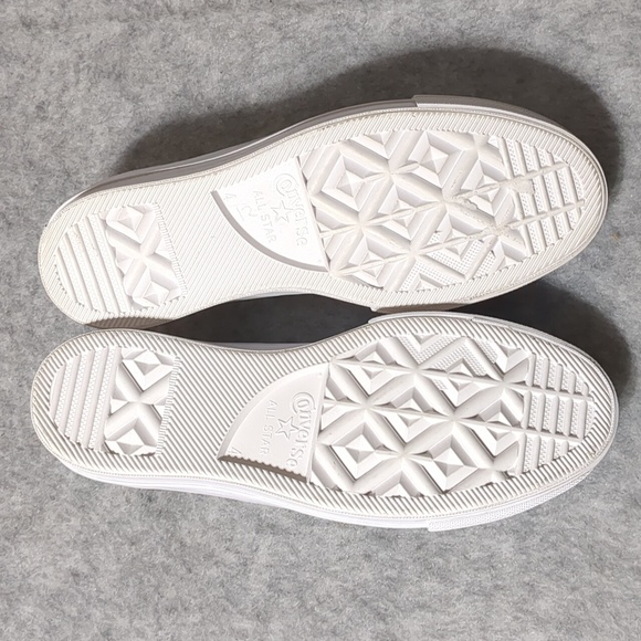 CONVERSE CHUCK TAYLOR ALL STAR Lift Ox 'Driftwood' Women's Size 6 - Picture 6 of 7